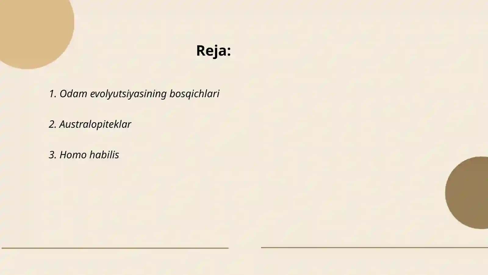 Odam evolyutsiyasi, dastlabki odamlar 2