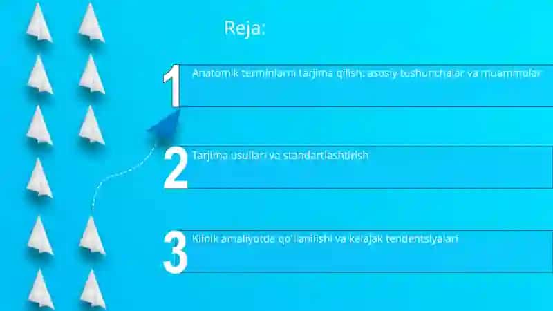 Anatomik iboralarning tarjimasi 2