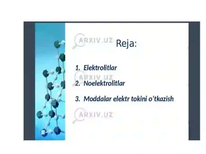 Elektrolitlar 2