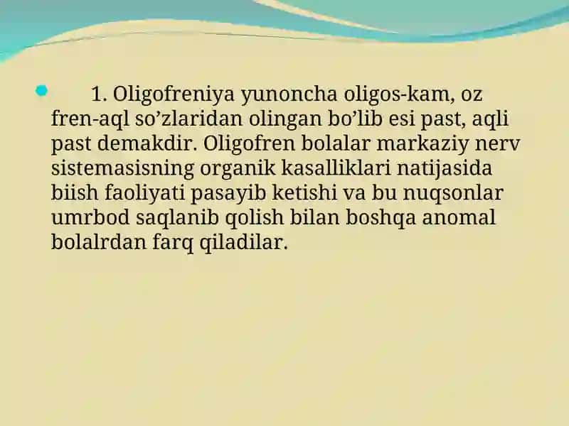Oligofrenopedagogika 2