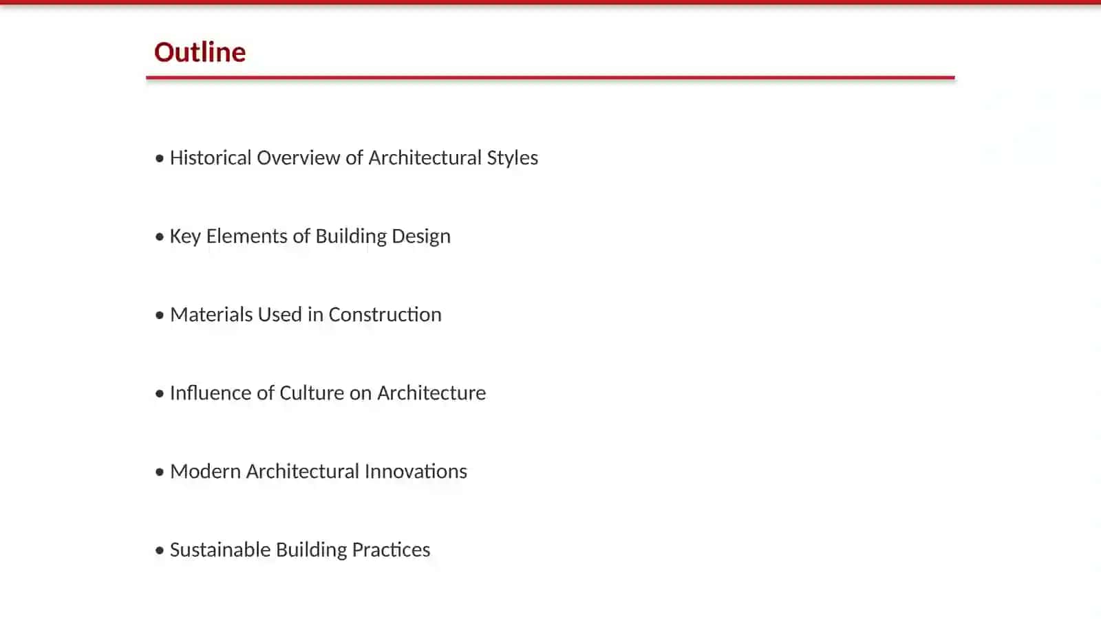 Describing buildings 2