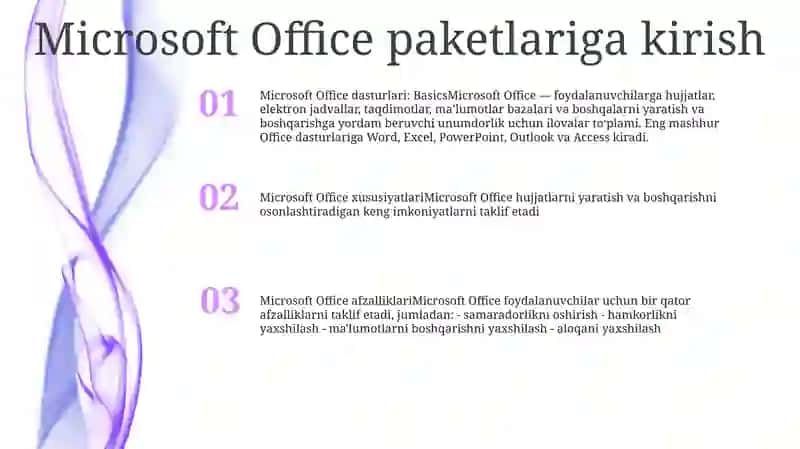 Microsoft Offis Paketlari 2