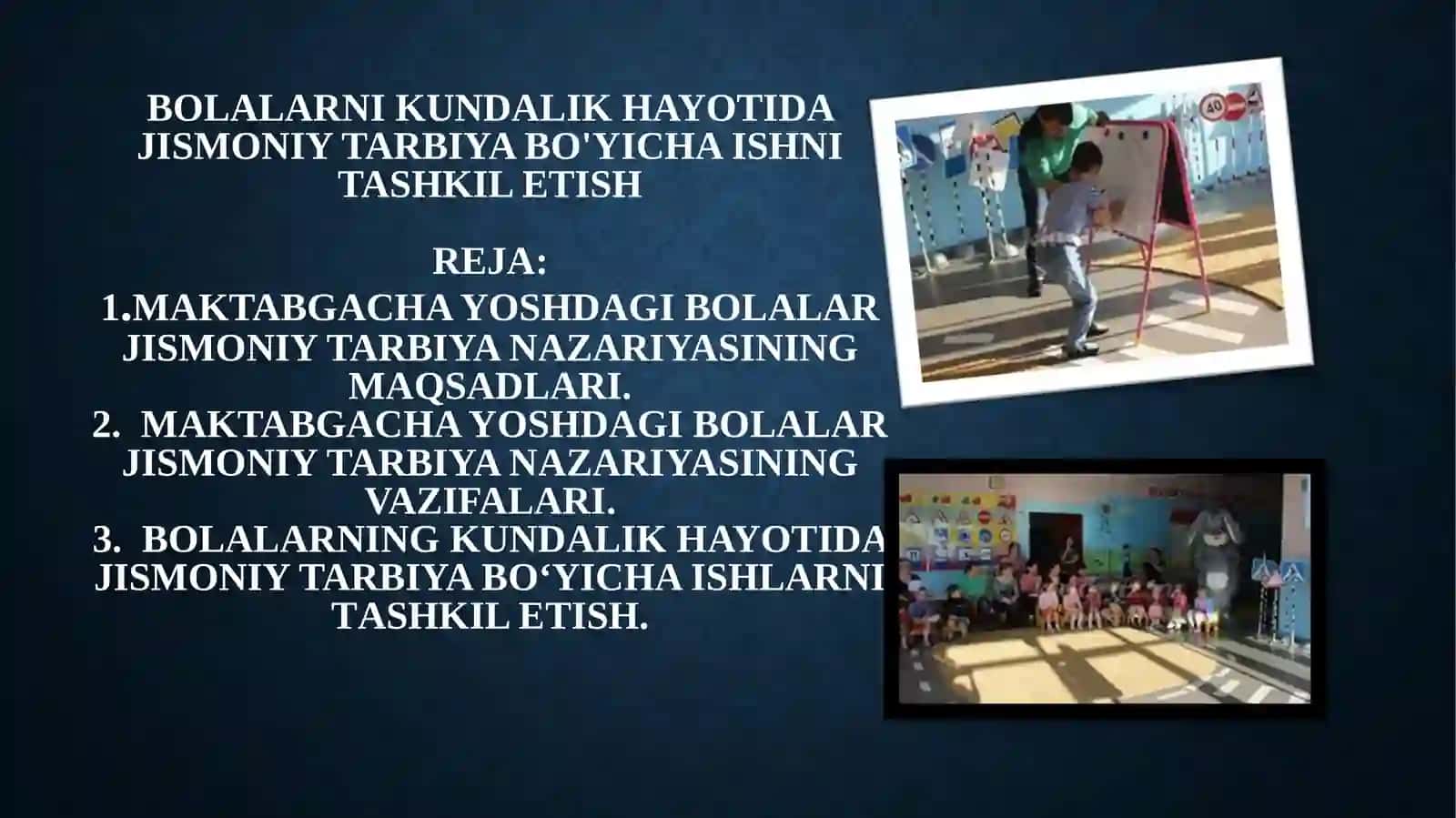 Bolalar Jismoniy Tarbiyasi Nazariyasi va Texnologiyasi 2