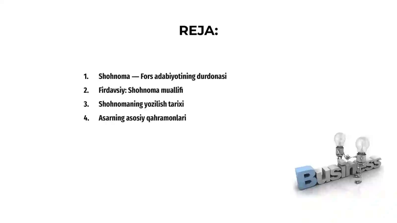 Firdavsiyning Shohnoma asari 2