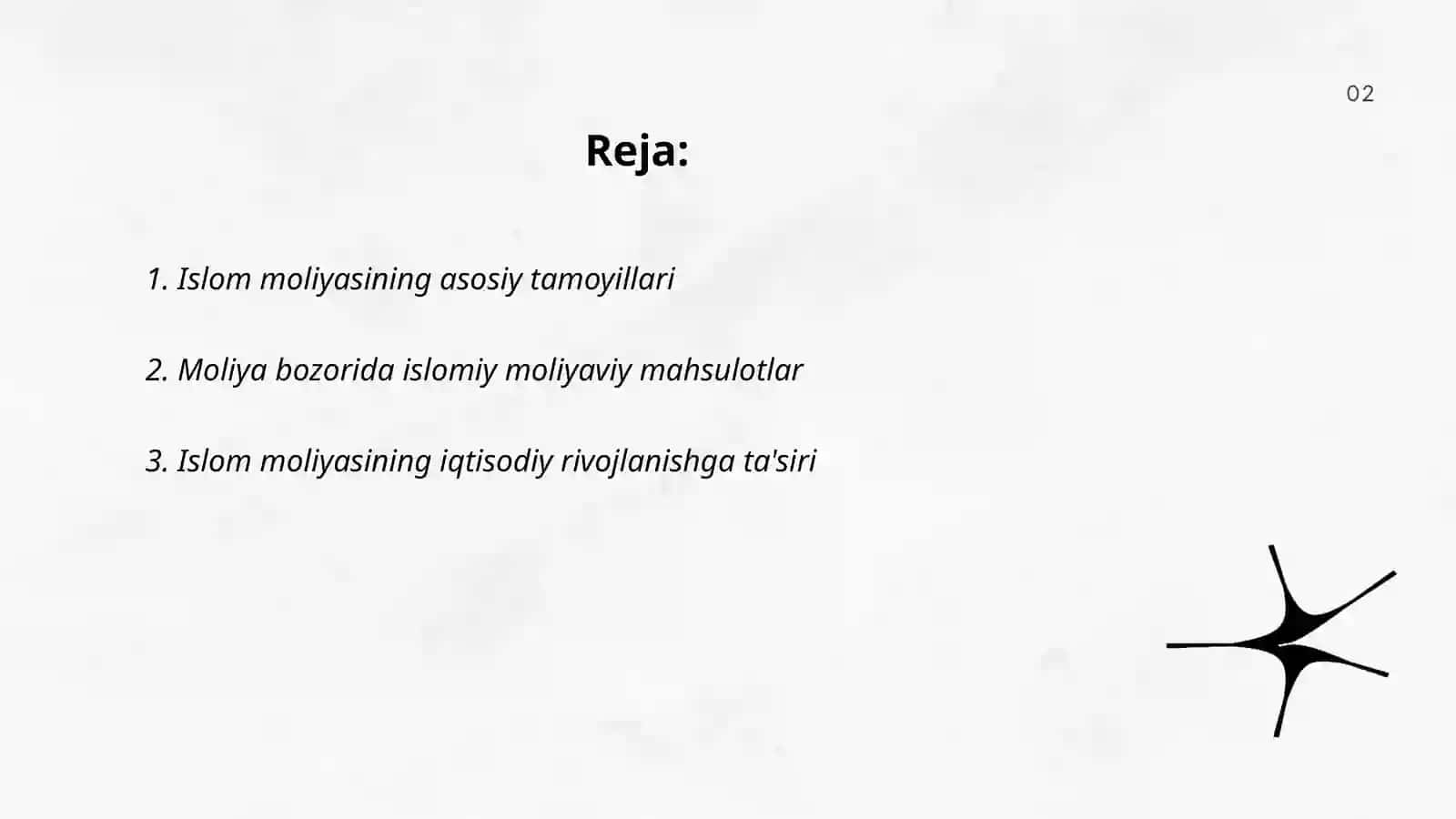 Moliya bozorida "Islom moliyasi"ning o'rni 2