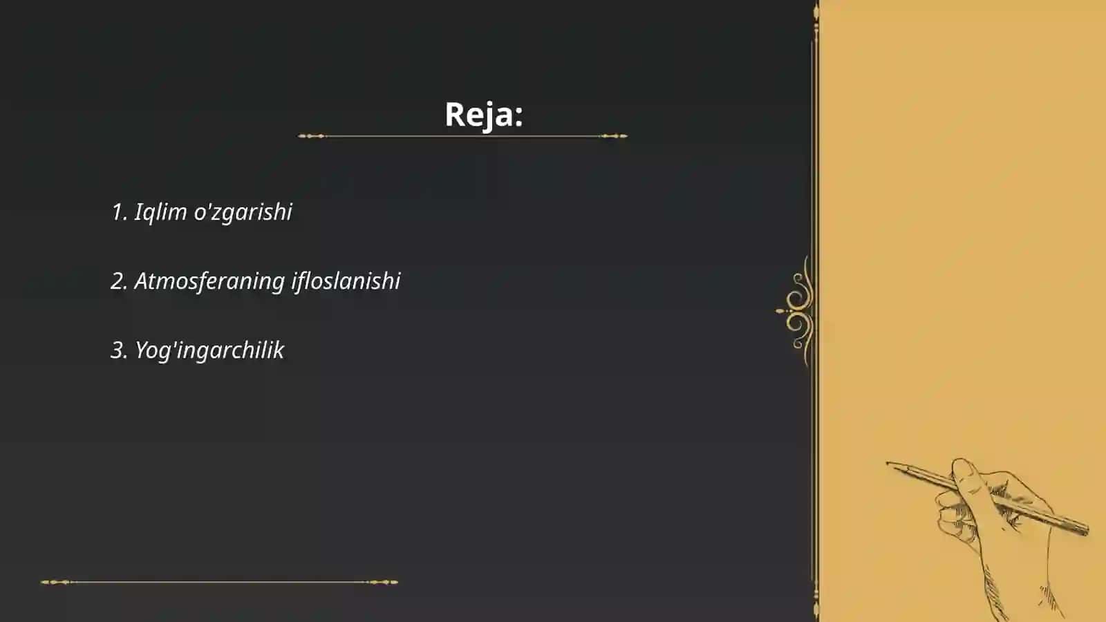 Iqlim O'zgarishi 2