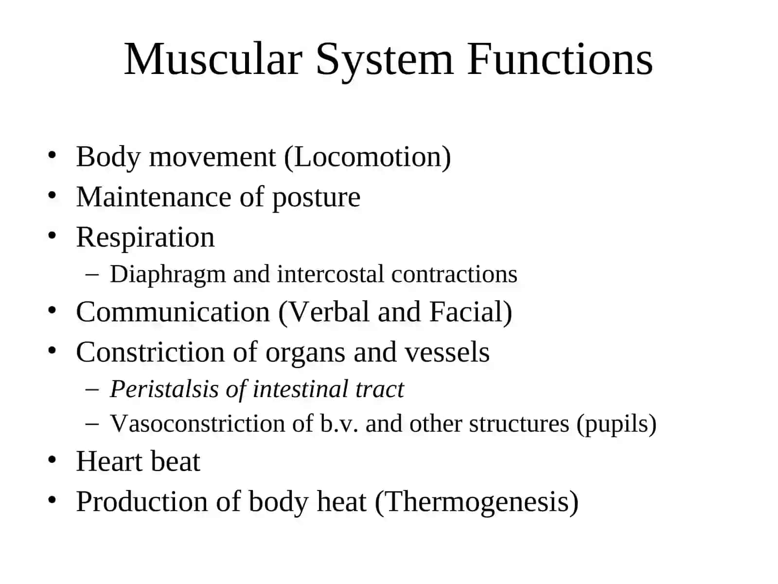 Smooth Muscle Physiology 2