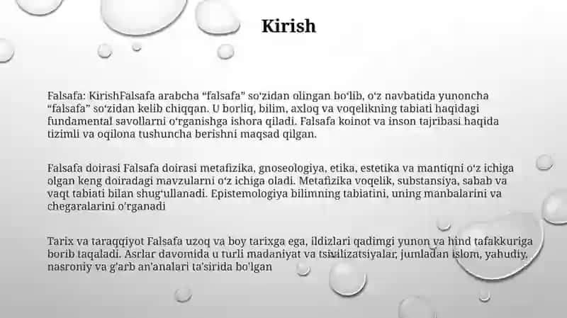 Falsafa 2