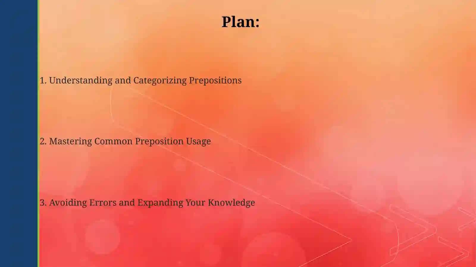 Usage of prepositions 2