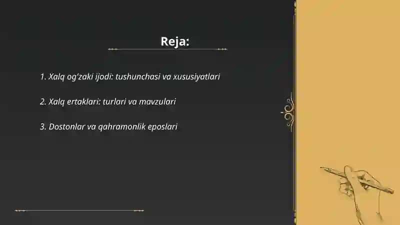 Xalq oğzakı ijodı 2