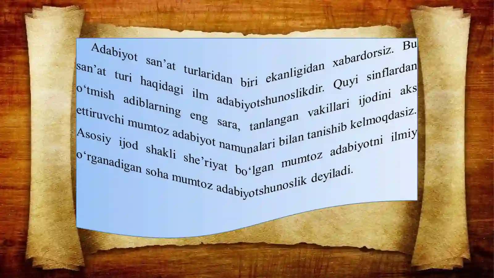 G‘AZALDA BADIIY TASVIR VOSITASINING O‘RNI 2