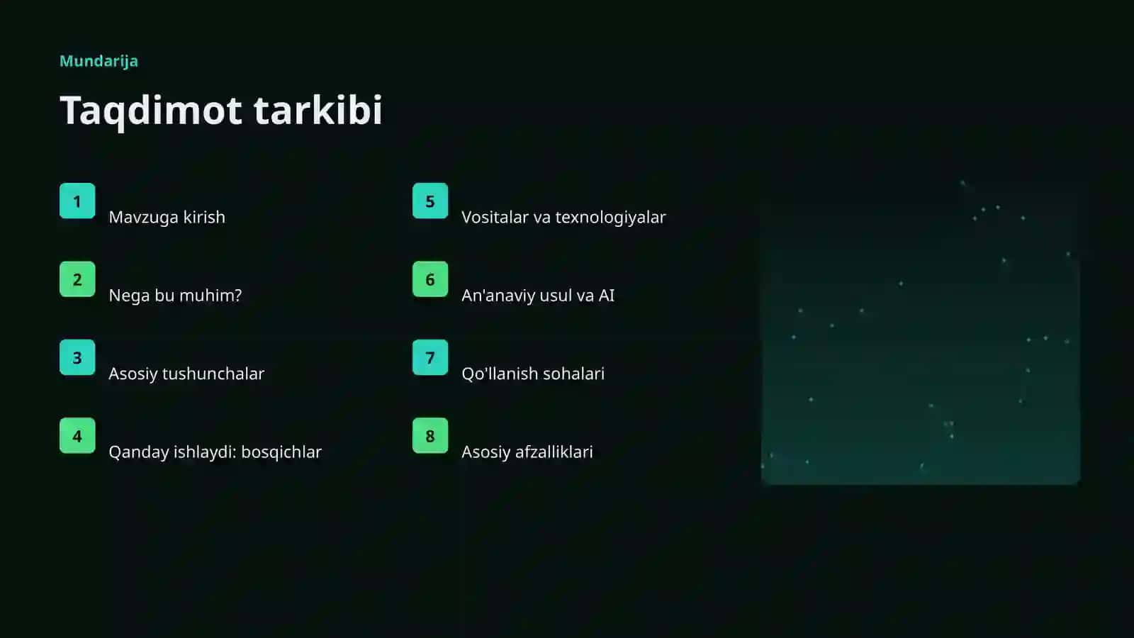 Sun'iy intellekt • premium taqdimot 2
