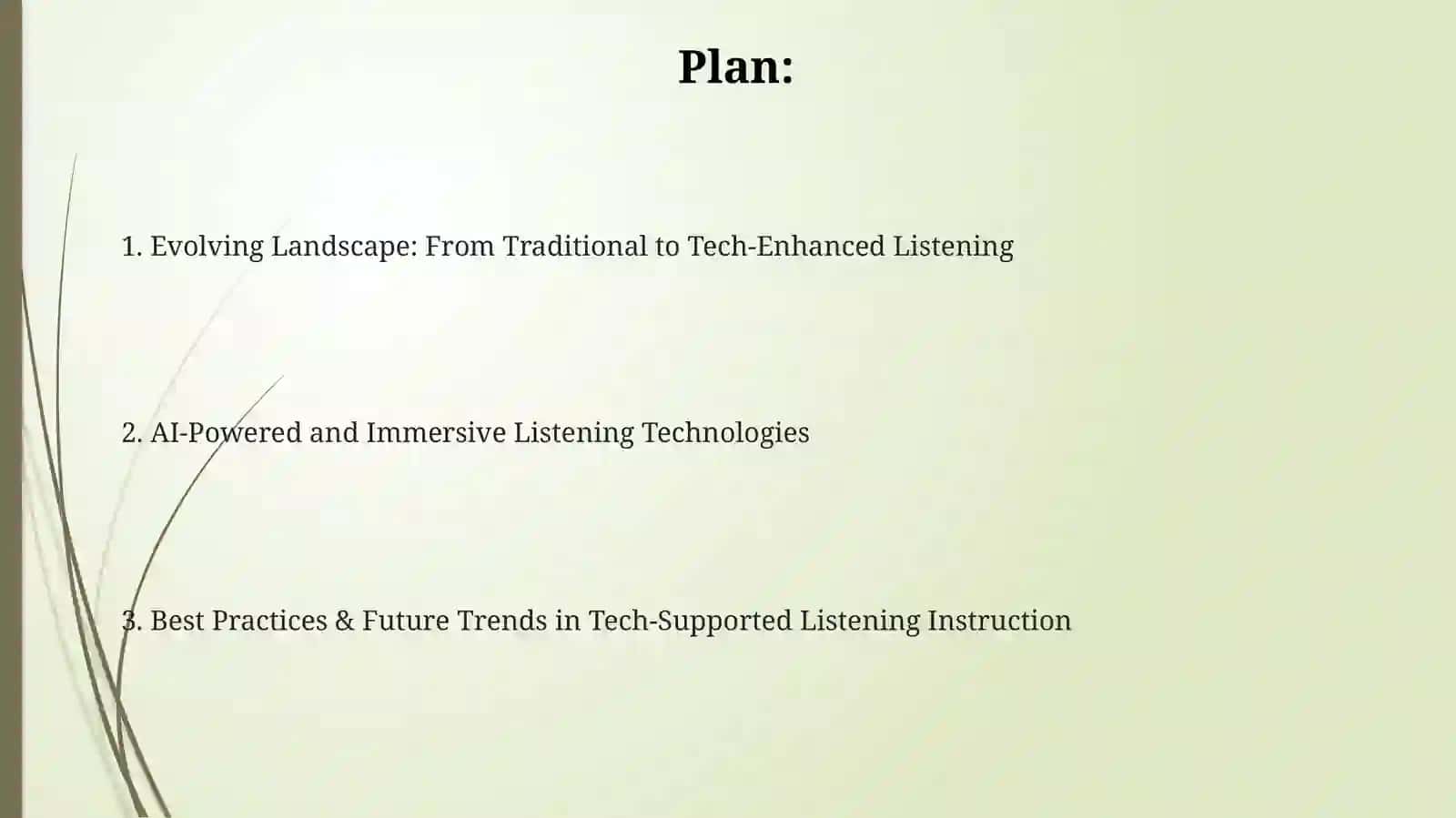 Technologies of teaching listening 2