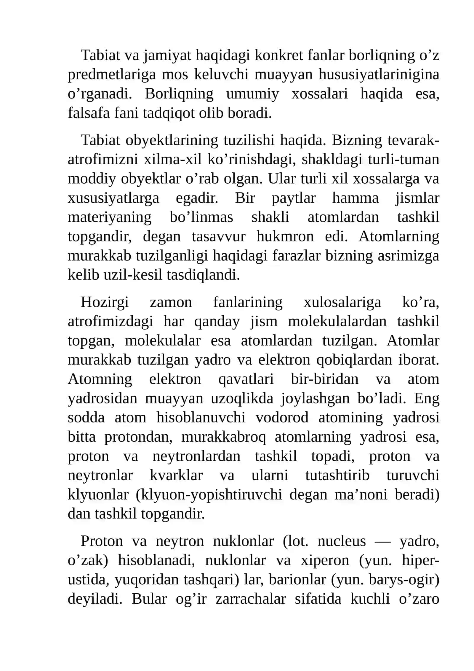 Tabiat falsafasi 2