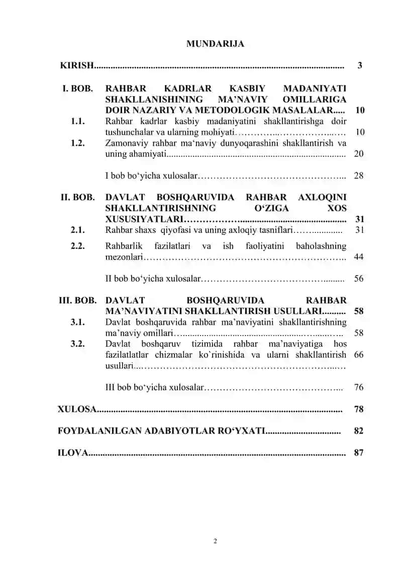 RAHBAR MA`NAVIYATINI YUKSALTIRISH USULLARI 2
