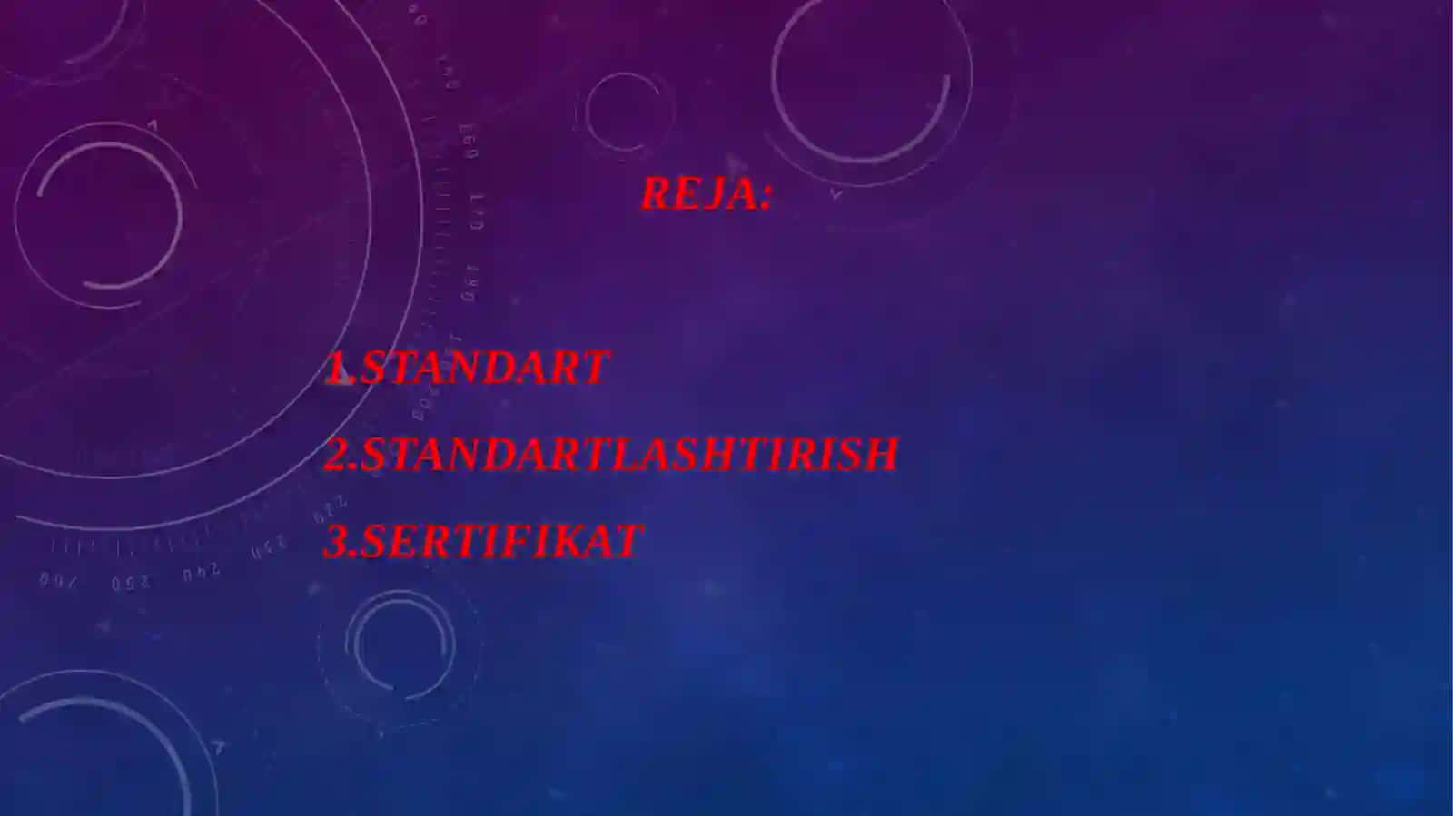 Standart va standartlashtirish 2