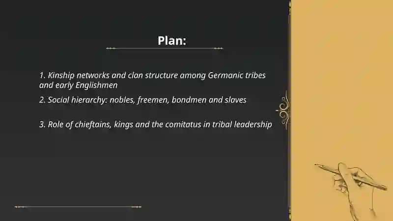 German tribes and the Englishmen 2