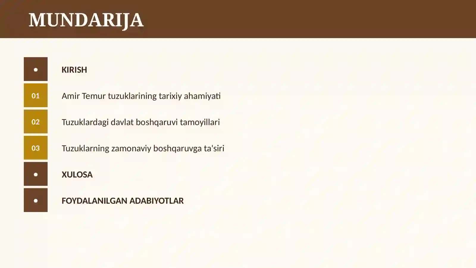 AMIR TEMUR TUZUKLARI. DAVLAT BOSHAQRUVI HAQIDA MUHIM MANBA 2