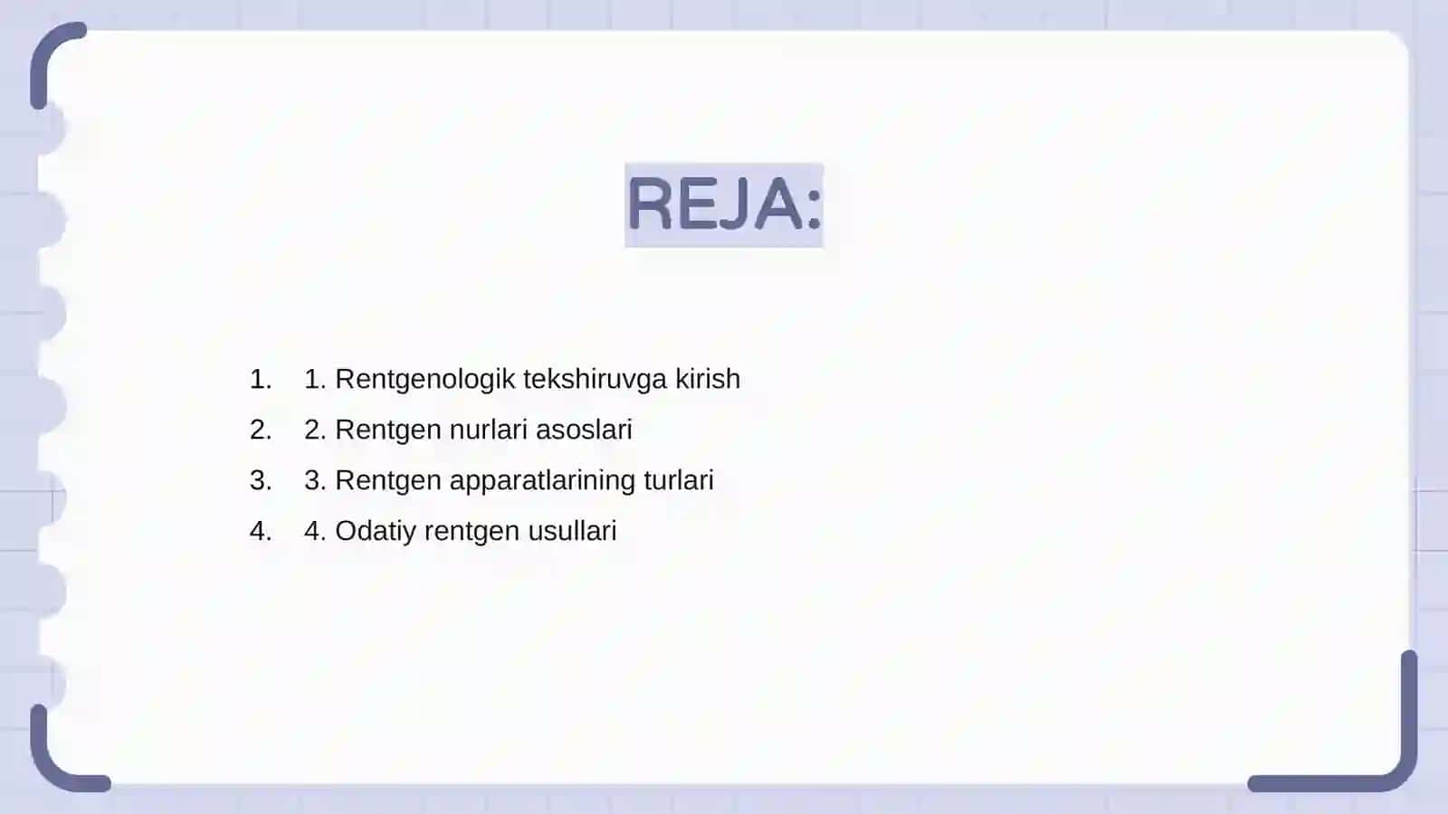 Rentgenologik tekshiruv usullari 2