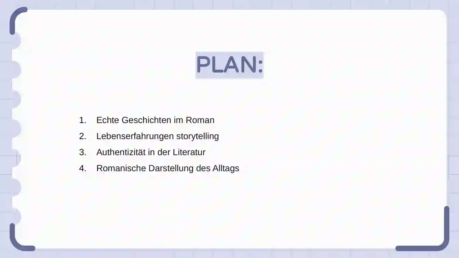 Romane über das echte Leben 2