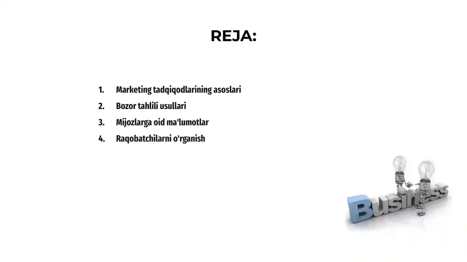 Marketing tadqiqodlari 2