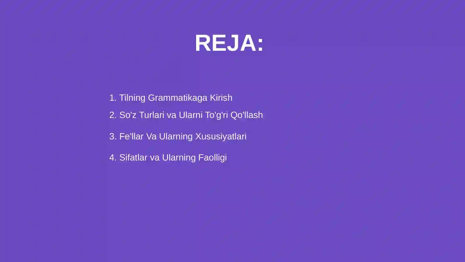 Tilning grammatik sathi 2
