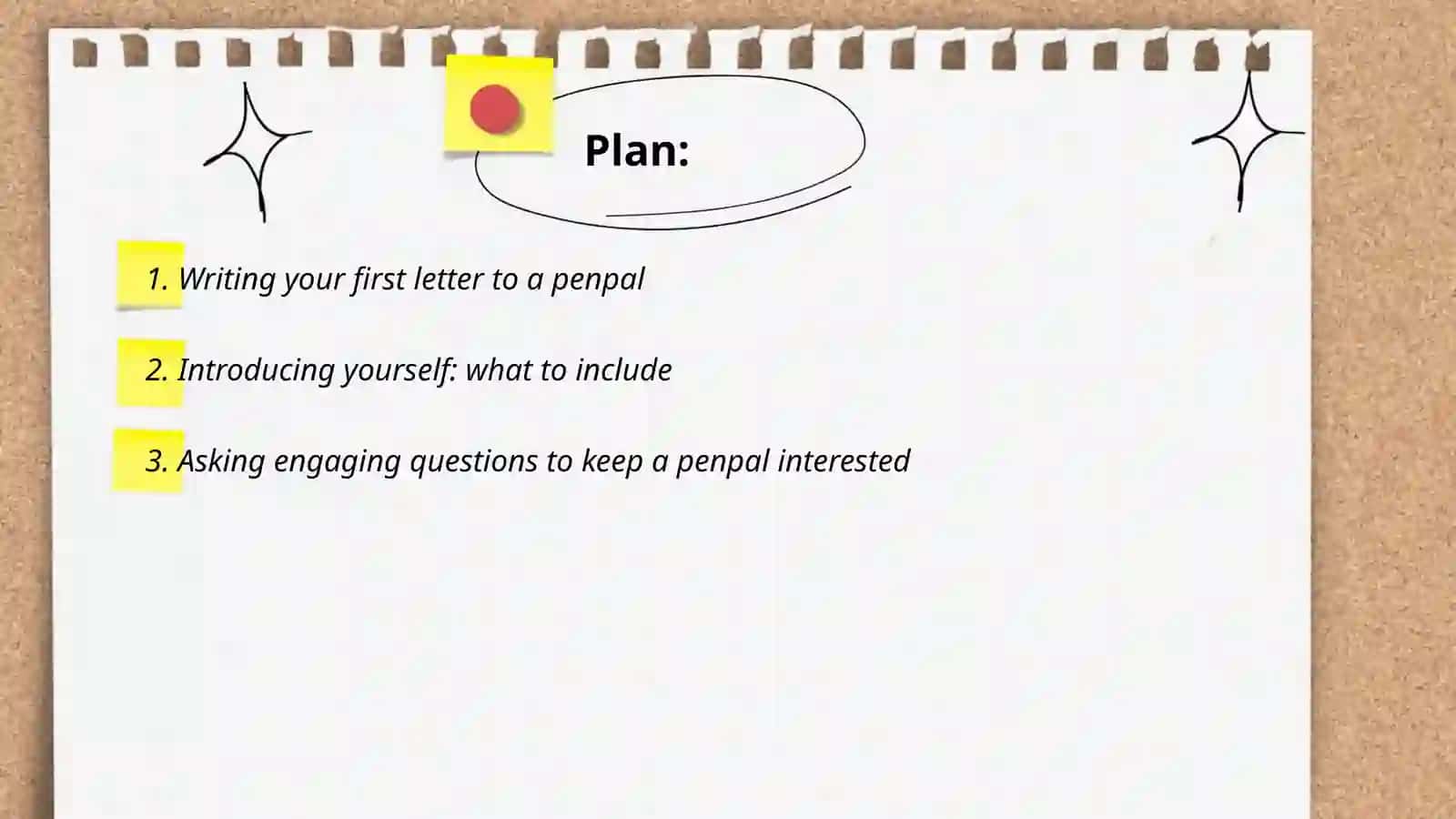 Writing to Penpals 2