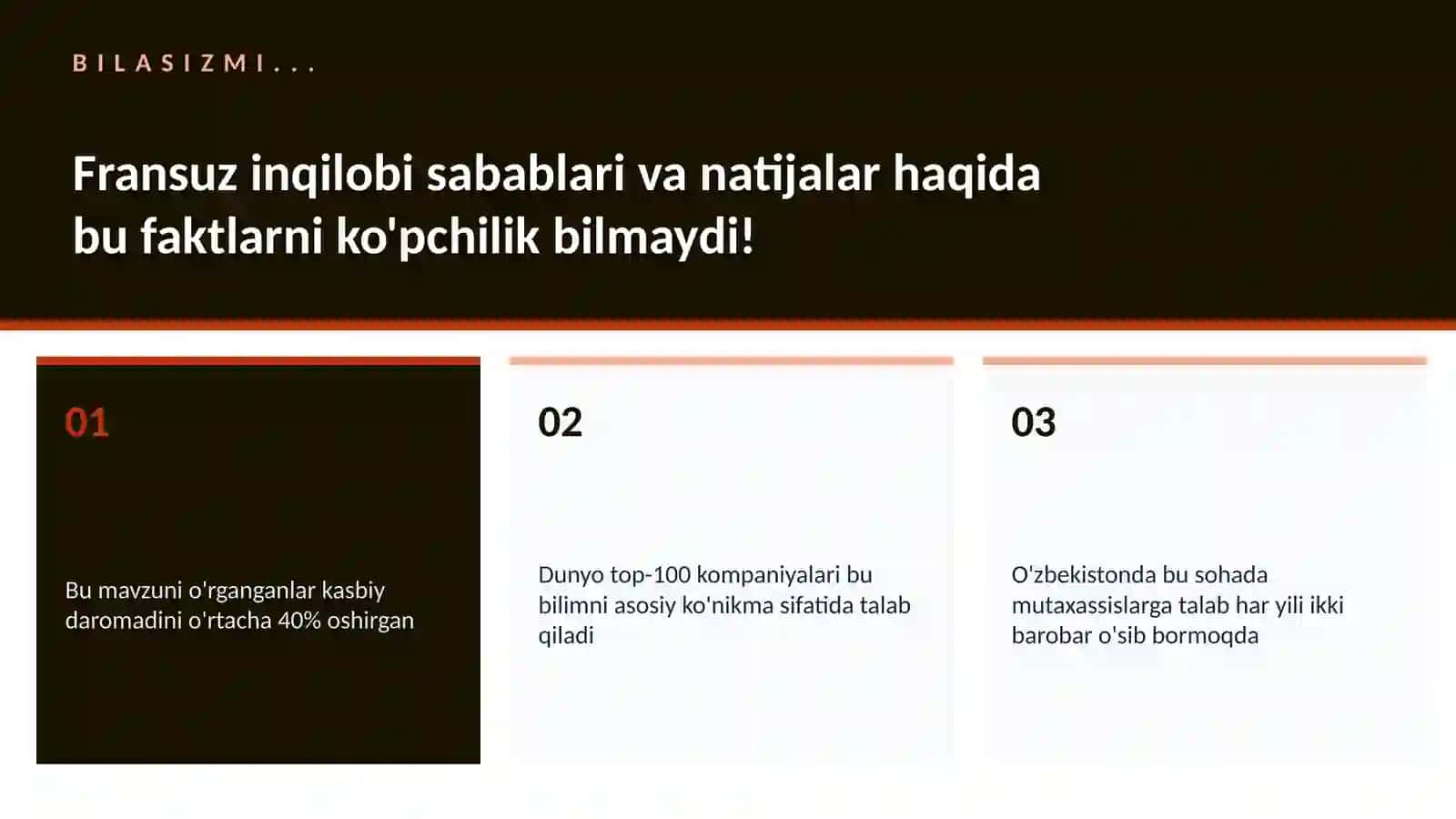 Fransuz inqilobi sabablari va natijalar 2