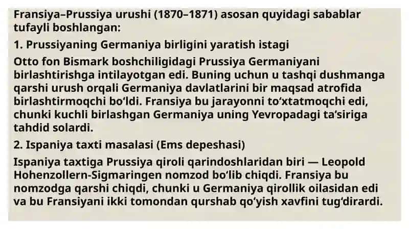 Fransiya-Prussiya urushi 2