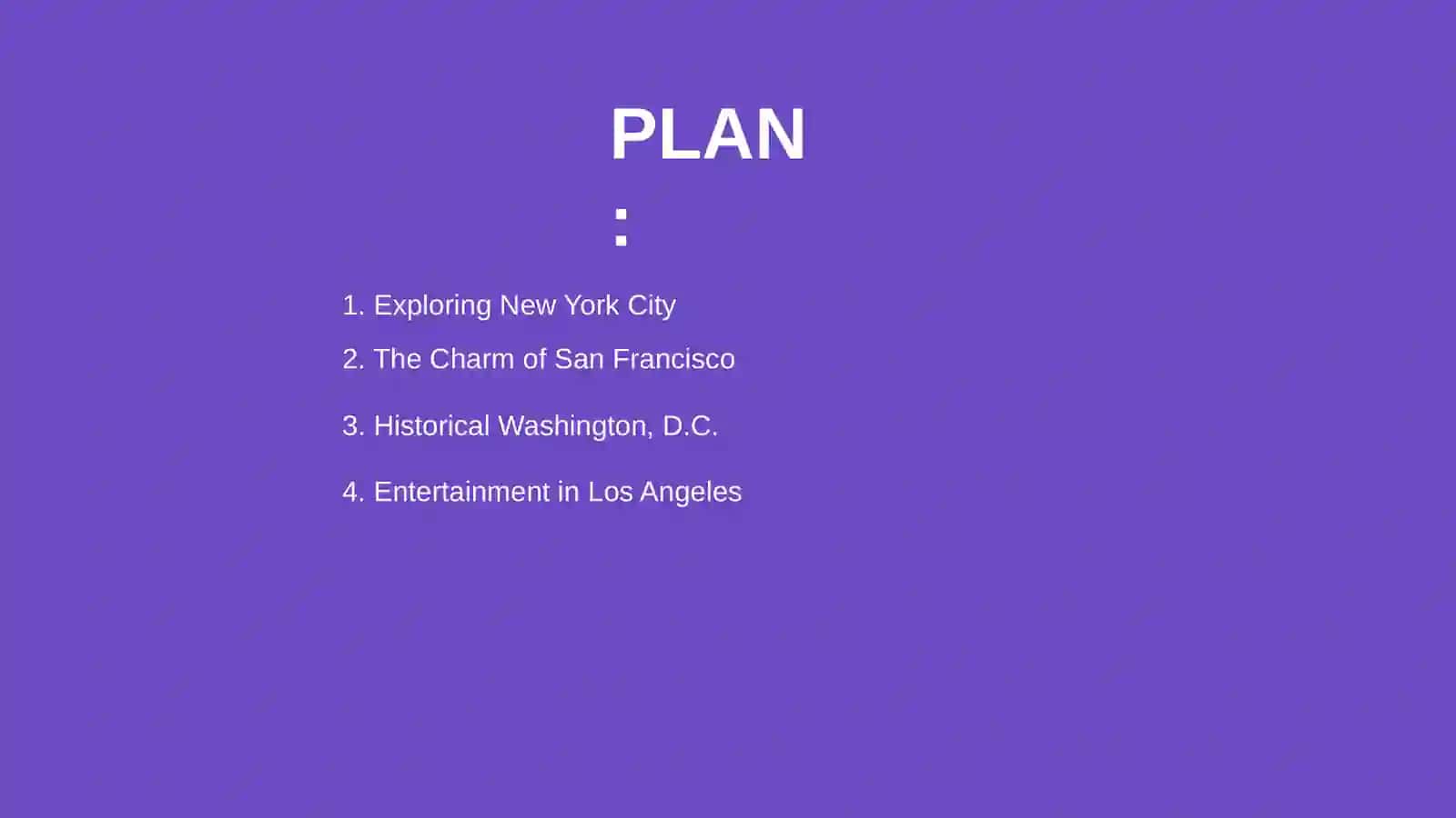 Famous cities of the USA 2