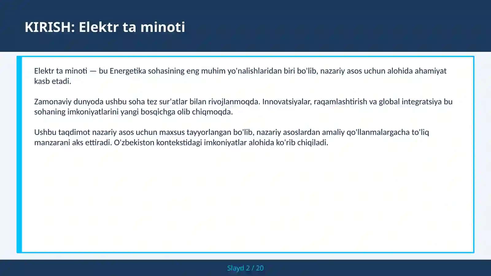 Elektr ta minoti 2