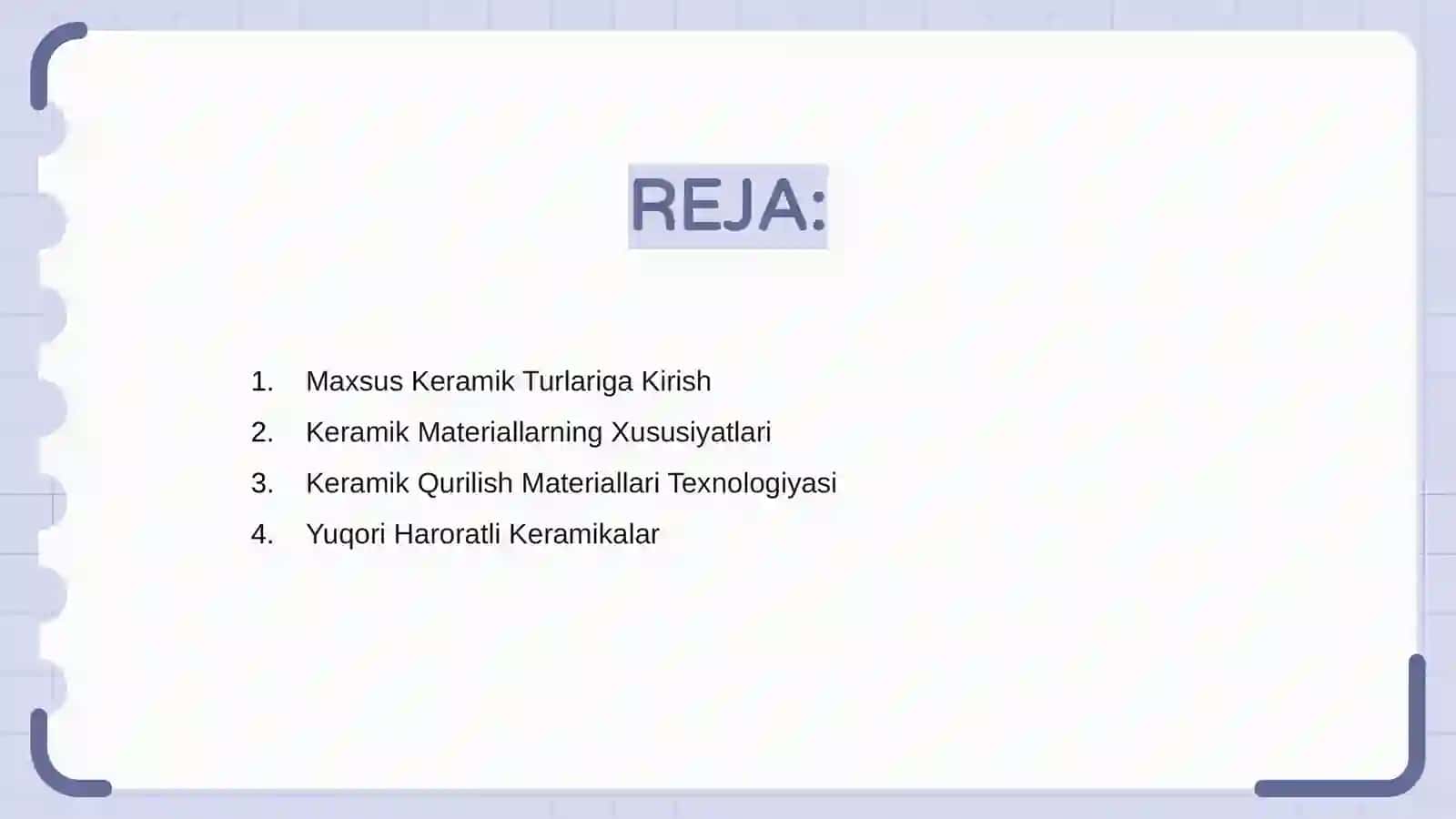 Maxsus keramik qurilish materiallar texnologiyasi 2