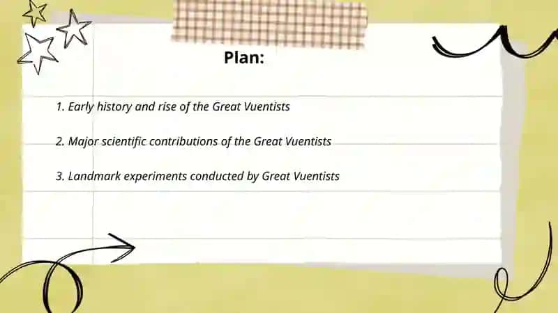 Great vuentists and their contribution to science 2