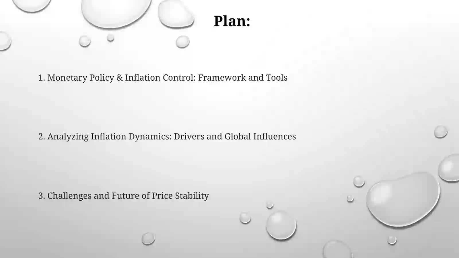 Presentation on Inflation Control 2