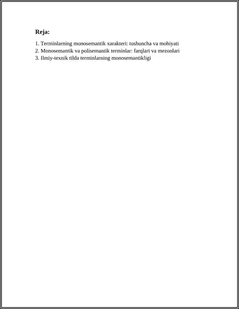 TERMINLARNING MONOSEMANTIK HARAKTERI 2