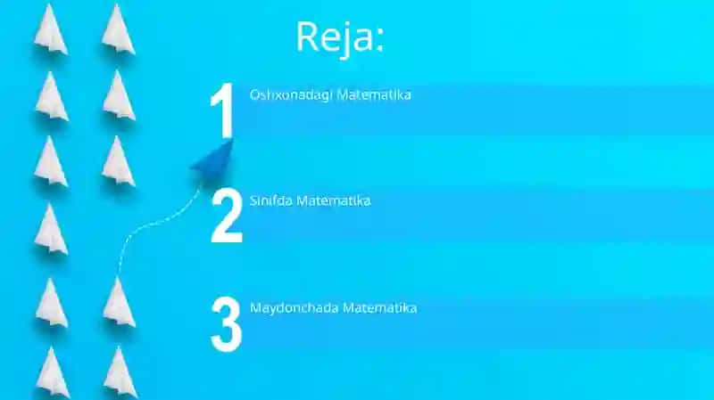 Oshxonadagi Matematika 2
