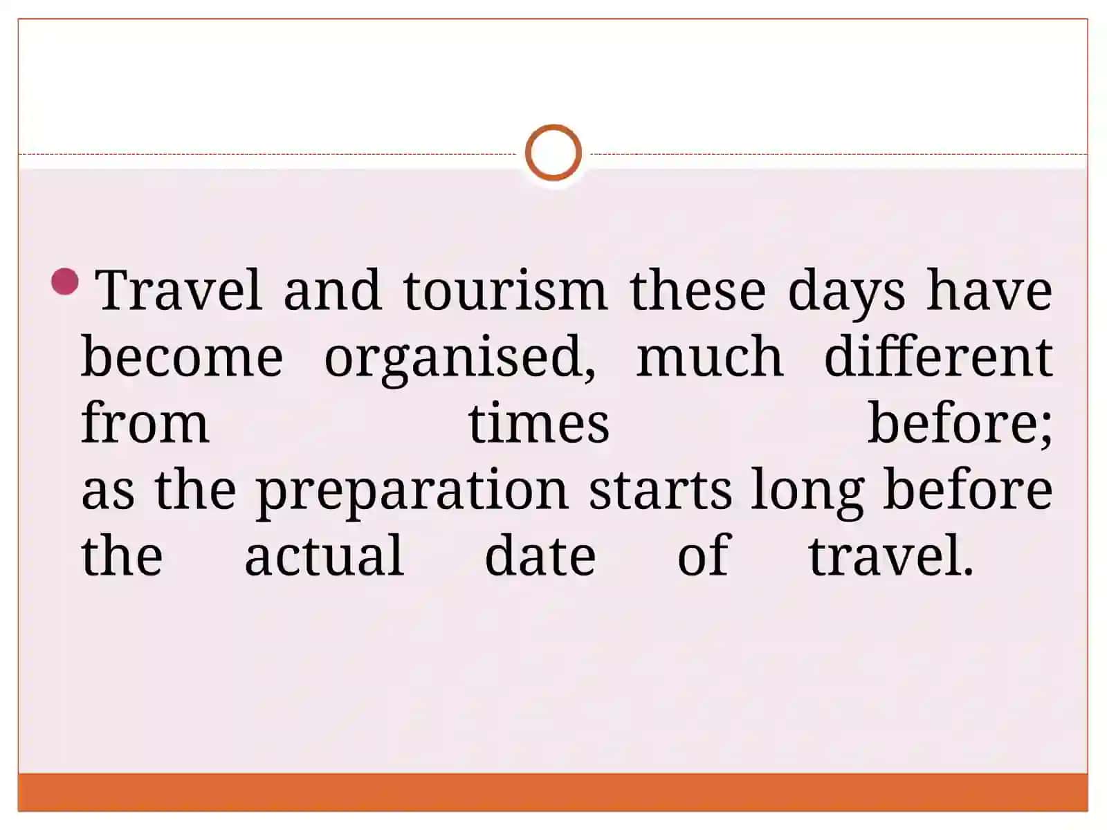 TOURISM: A HISTORICAL ACCOUNT 2