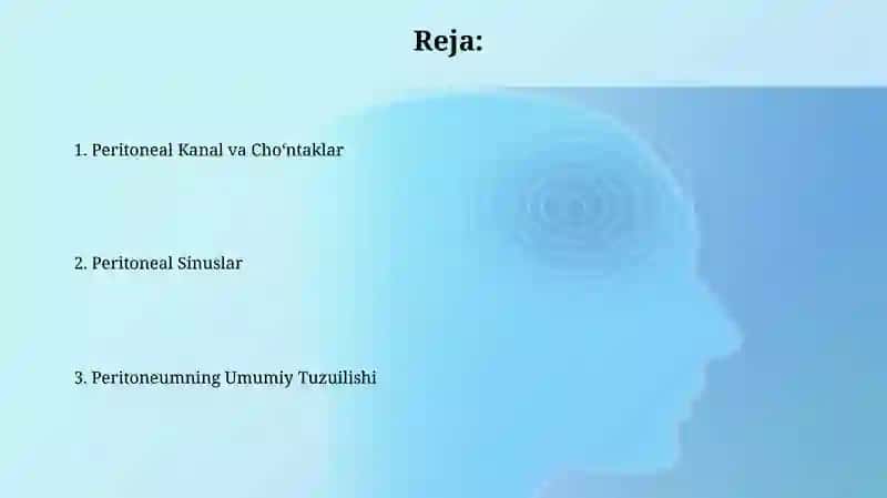 Peritoneal Sinuslar 2