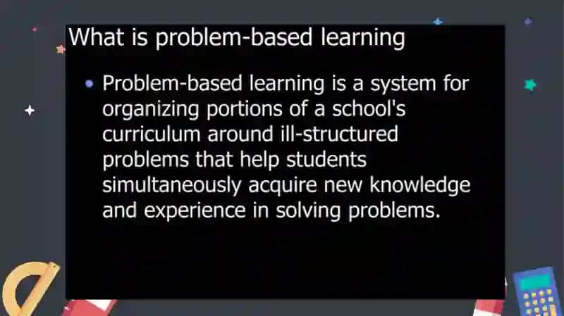 Problem-based learning 2