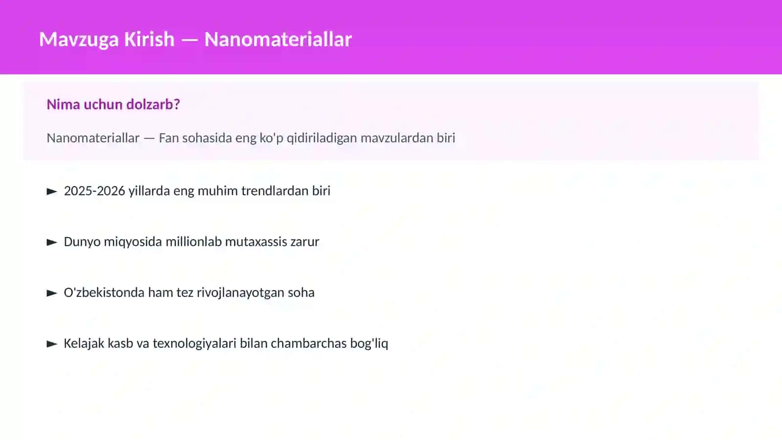 Nanomateriallar 2
