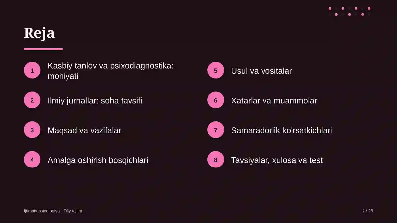Ilmiy jurnallarda kasbiy tanlov va psixodiagnostika 2