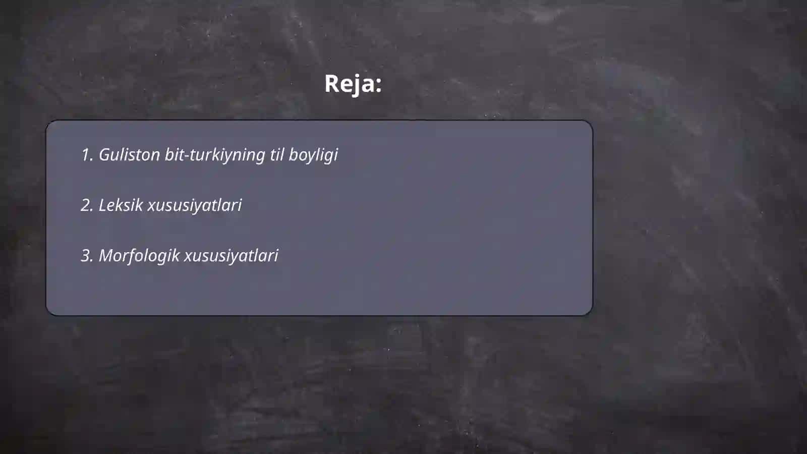 Guliston bit-turkiyning til boyligi 2