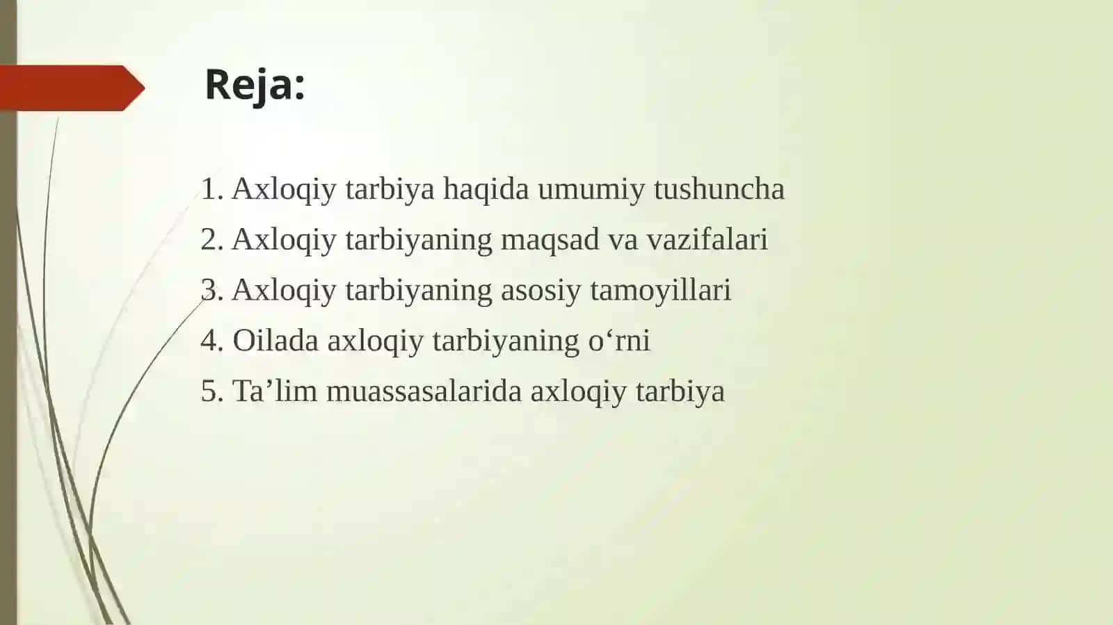 Axloqiy tarbiya Estetik tarbiya 2
