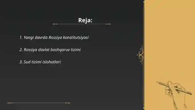 Yangi davrda Rossiya huquqi 2