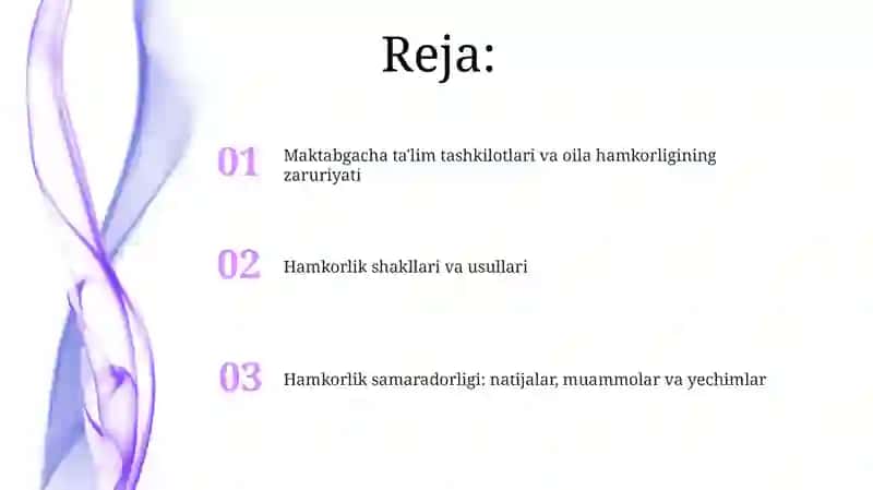 Maktabgacha taʼlim tashkiloti va oila hamkorligining amaliy ahamiyati 2
