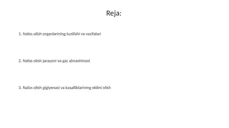 Nafas organlari 2