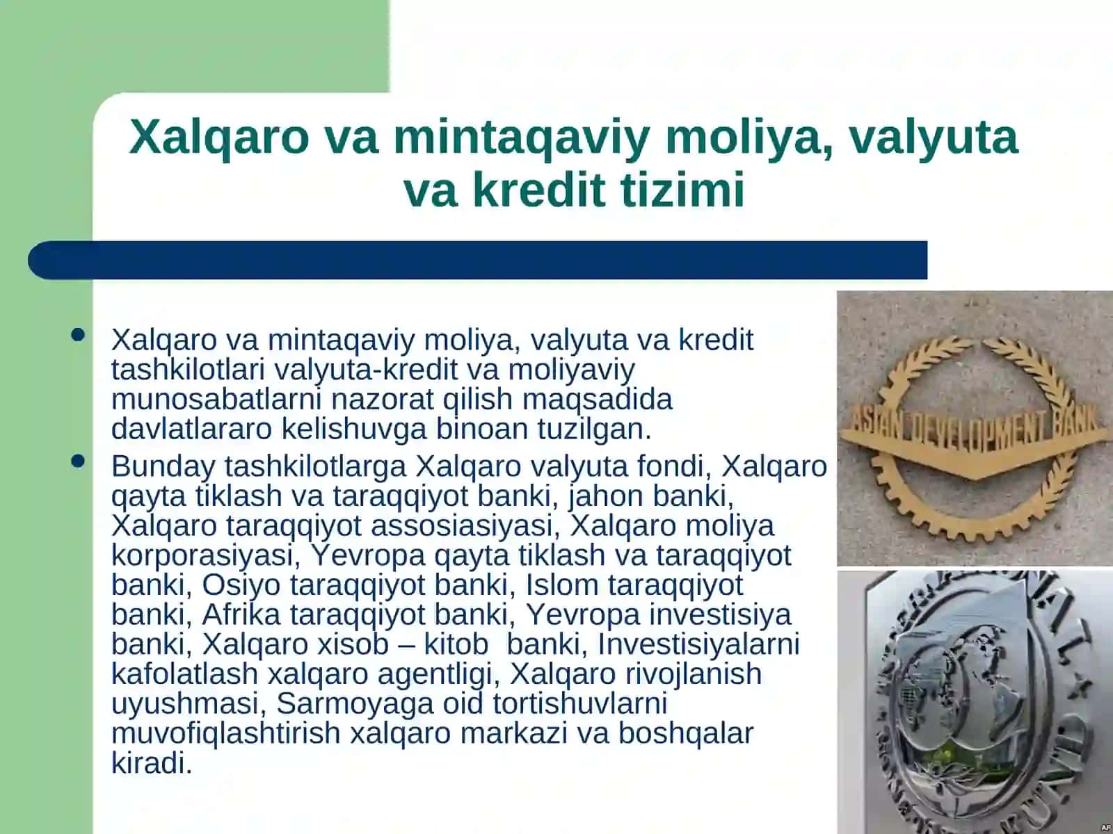 Xalqaro moliya 2