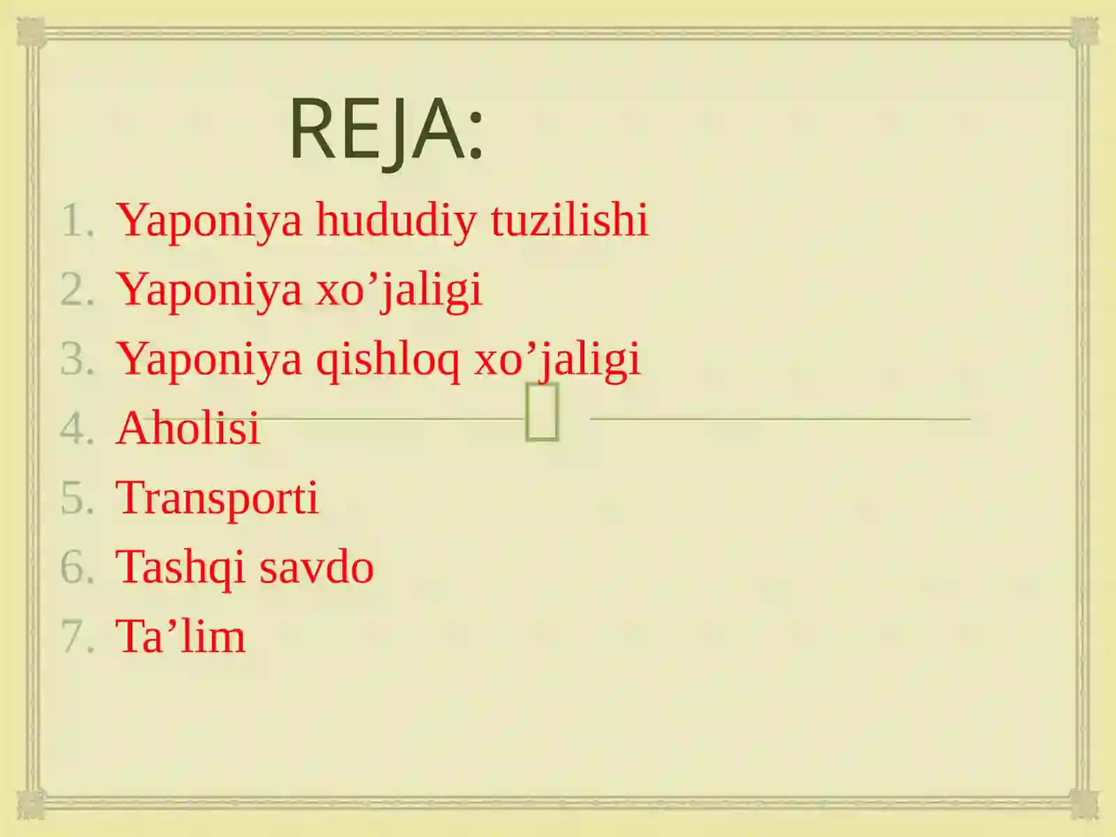 YAPONIYA 2