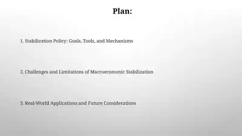 State macroeconomic stabilization policy 2