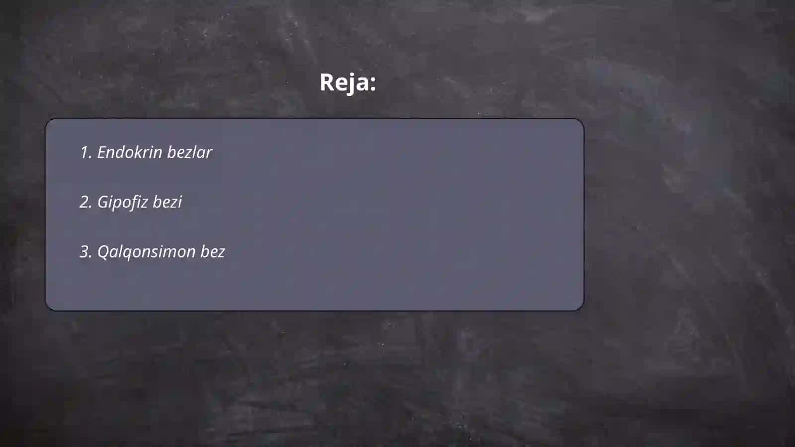 Endokrin tizimi 2